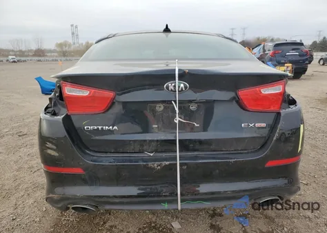 2015 Kia Optima Ex из США, поврежденный, VIN 5XXGN4A7XFG366915